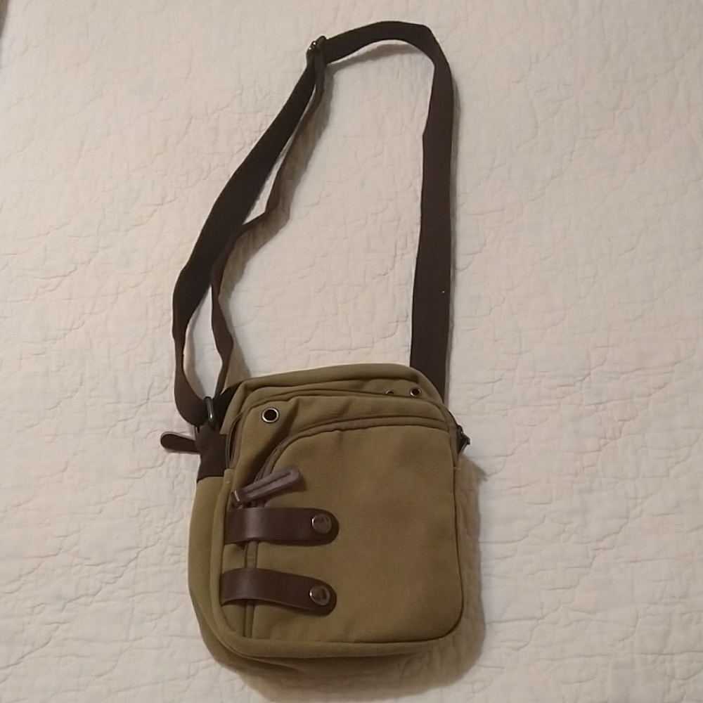 Canvas crossbody